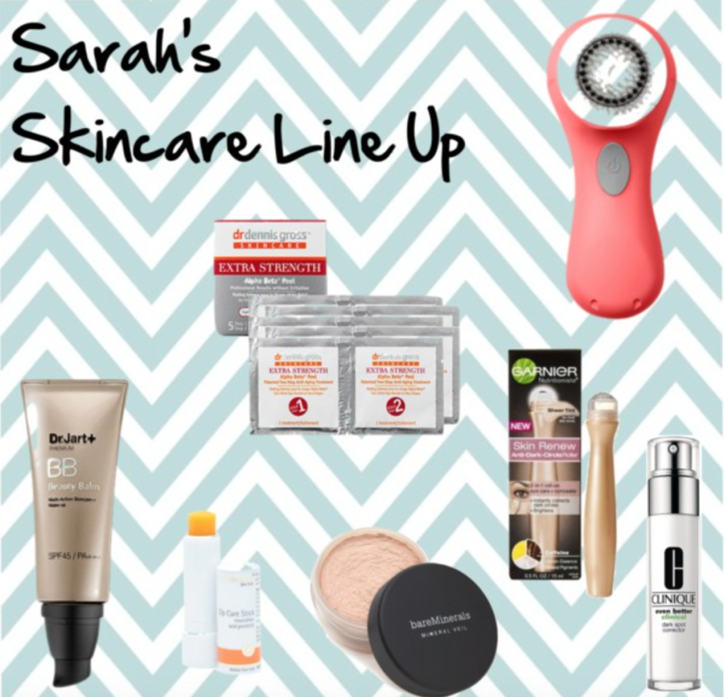 Sarah's Skincare Line Up! fiftytwothursdays