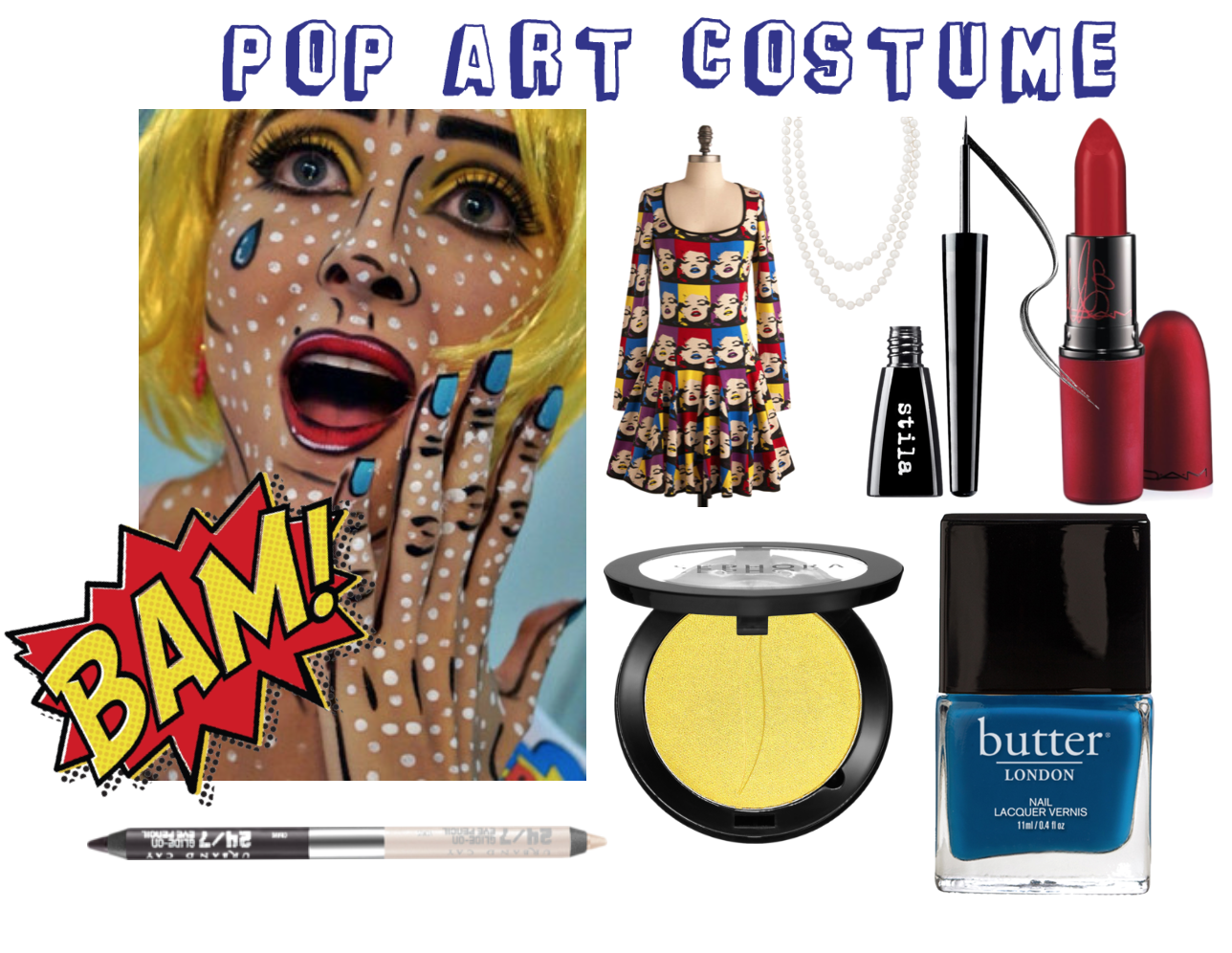 pop art halloween costume