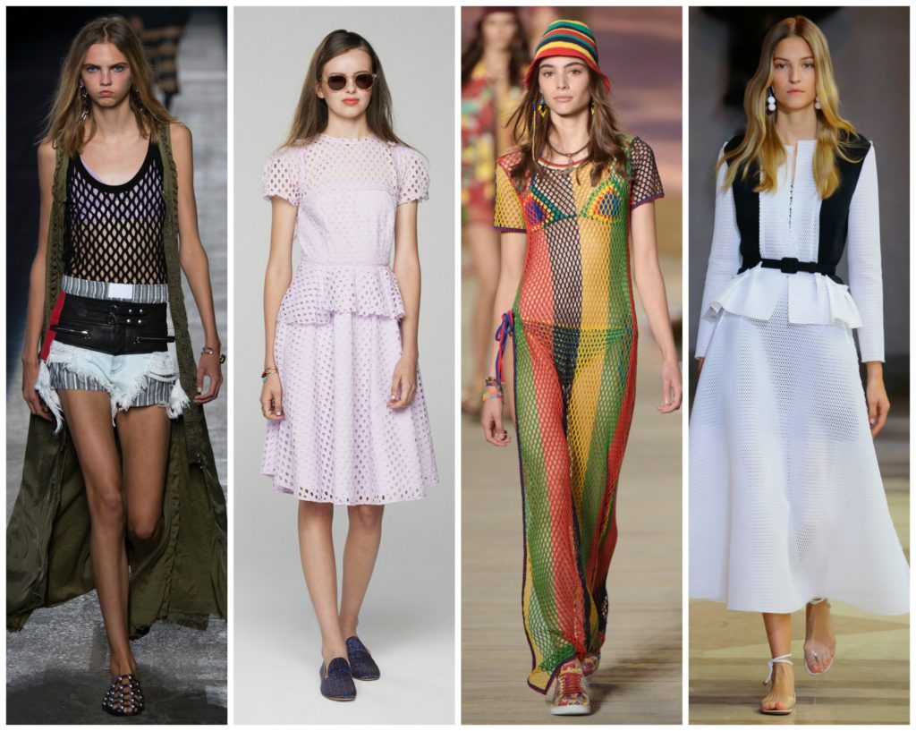 Mesh  trends at NYFW SS16