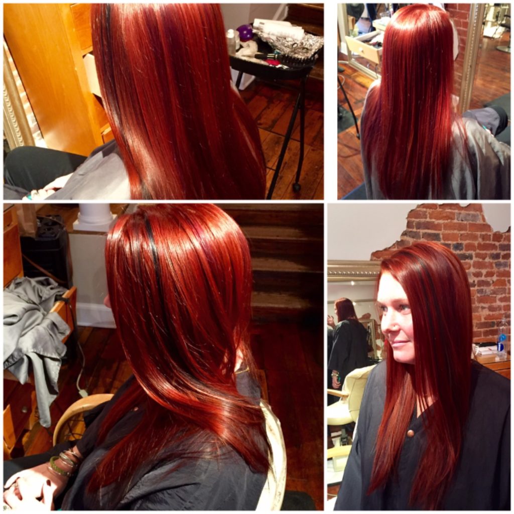 red hair styles 