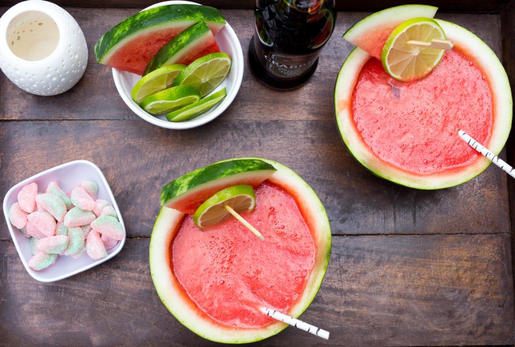 Watermelon Moscow Mule Drink